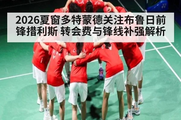 2026夏窗多特蒙德关注布鲁日前锋措利斯 转会费与锋线补强解析 | Bwin